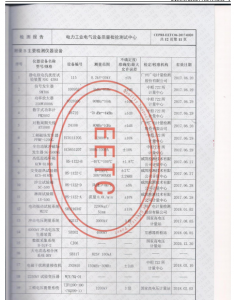 產(chǎn)品檢驗(yàn)報(bào)告